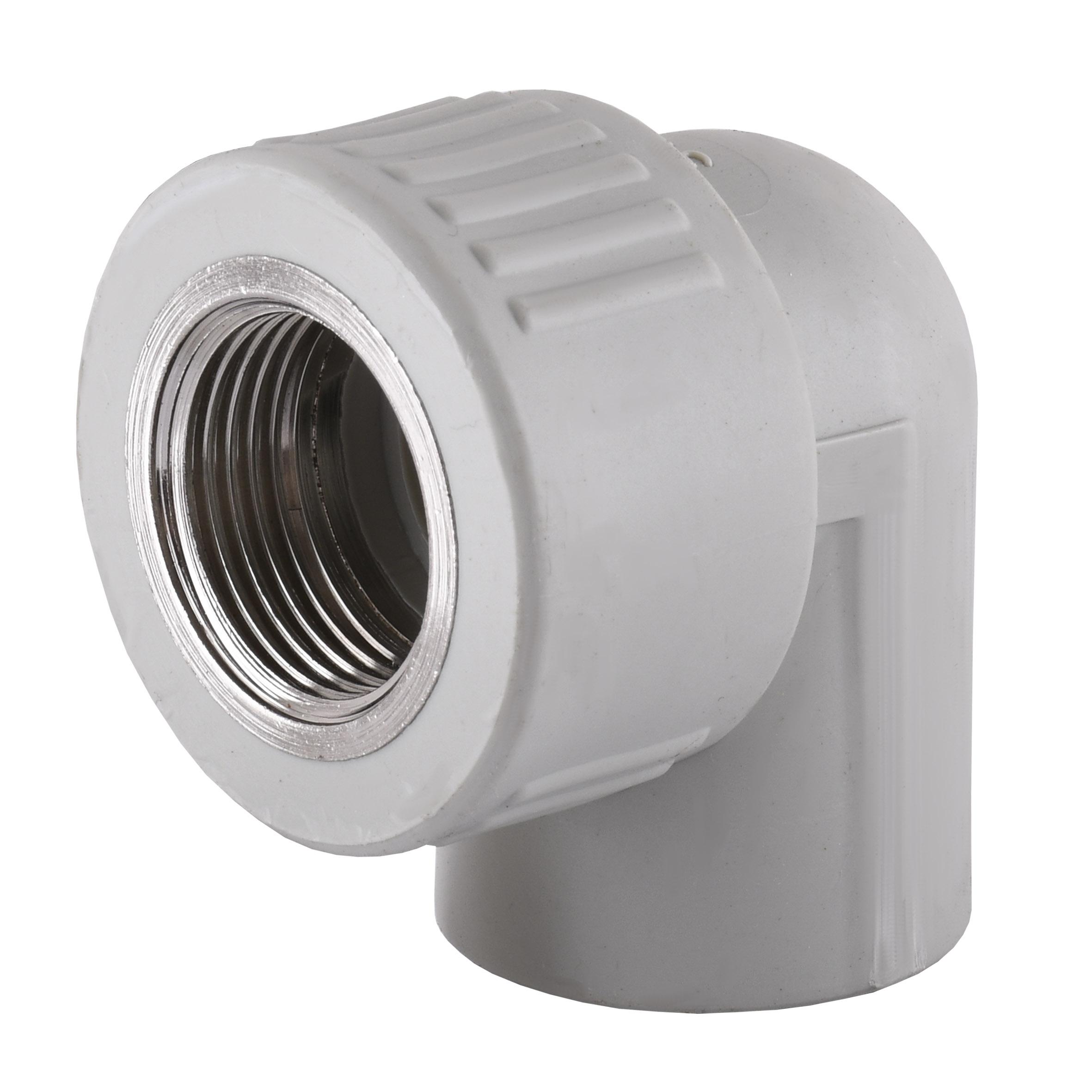 Кутник 90 внутрішня різьба VSPLAST PPR ф20х1/2 ** 1009